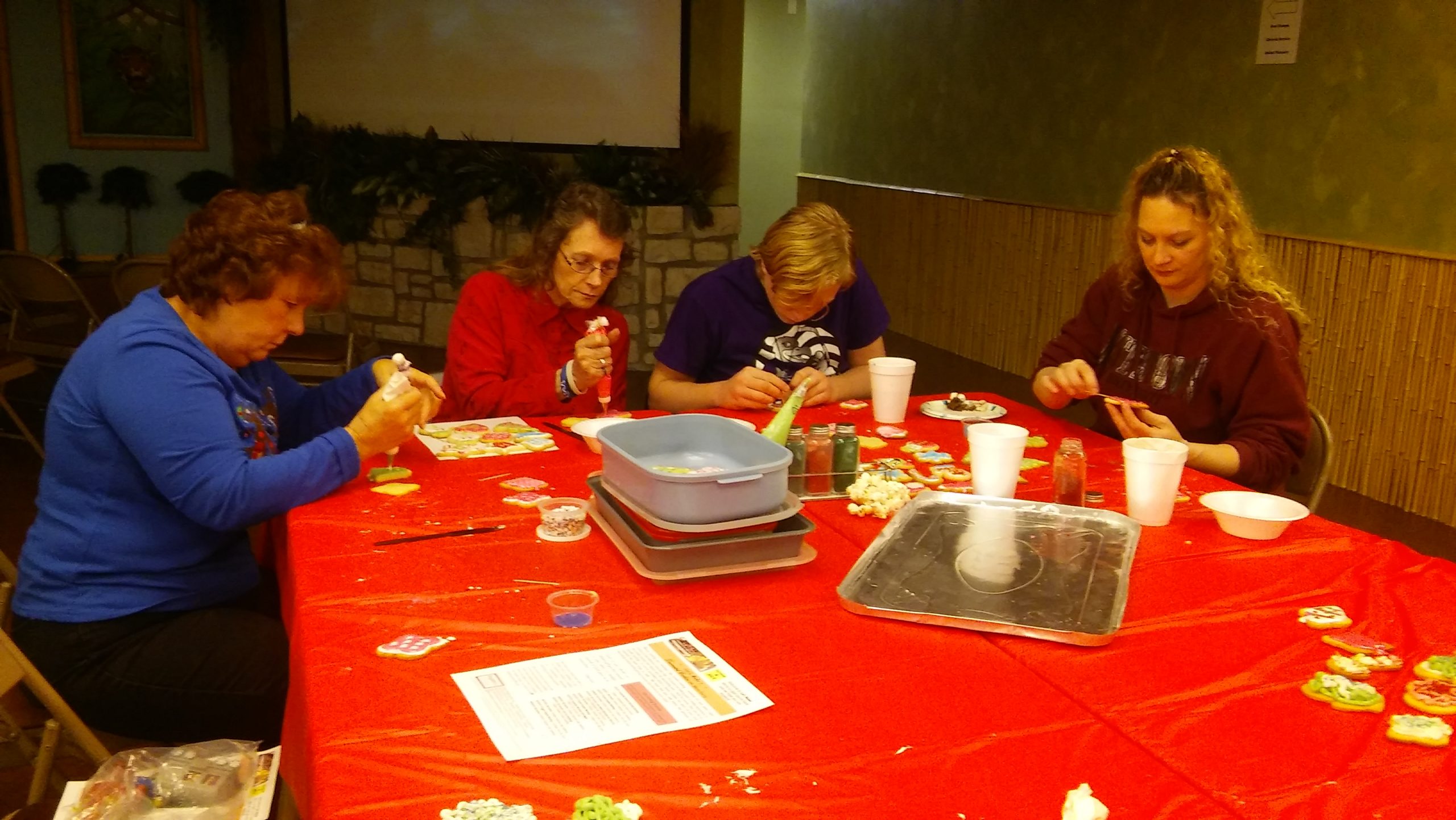 2017-12-08 Inspired Sisters Women's Ministry of Zions Church - Be Social Lets Make Decorated Cookies